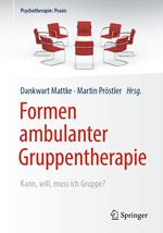 Formen ambulanter Gruppentherapie