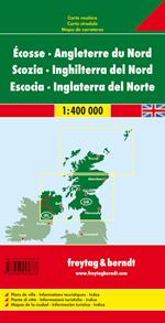 Scozia-Inghilterra nord 1:400.000