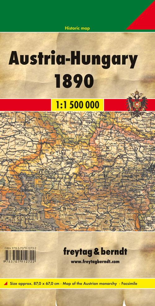 Austria-Hungay 1:1.500.000 - copertina