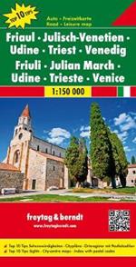 Friuli Venezia Giulia-Veneto 1:150.000