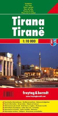 Tirana 1:10.000 - copertina