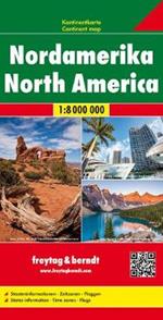 Nord America 1:8.000.000