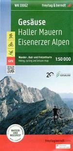 Gesause 1:50,000 Hiking, Cycling and Leisure map: Haller Mauern Eisenerzer Alpen