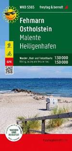 Fehmarn - Ostholstein, hiking, cycling and leisure map 1:30,000, freytag & berndt, WKD 5365