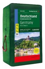 Germany, road map set 1:200,000, 2024/2025, freytag & berndt