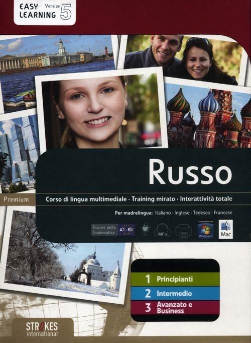 Russo. Vol. 1-2-3. Corso interattivo per principianti-Corso interattivo intermedio-Corso interattivo avanzato e business. DVD-ROM - copertina