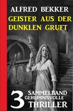 Geister aus der dunklen Gruft: 3 geheimnisvolle Thriller