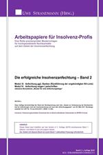 Die erfolgreiche Insolvenzanfechtung – Band 2