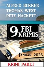 9 FBI Krimis Januar 2023: Krimi Paket