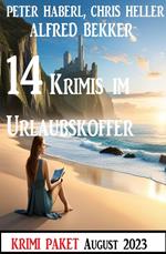 14 Krimis im Urlaubskoffer August 2023