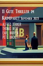 11 Gute Thriller im Krimipaket September 2023