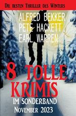 8 Tolle Krimis im Sonderband November 2023