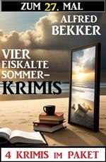 Zum 27. Mal vier eiskalte Sommerkrimis