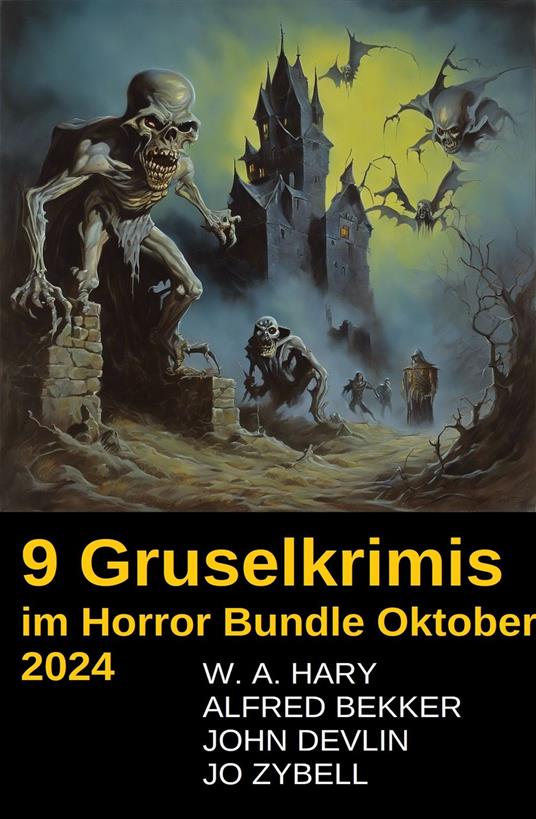 9 Gruselkrimis im Horror Bundle Oktober 2024