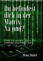 Du befindest dich in der Matrix. Na und?