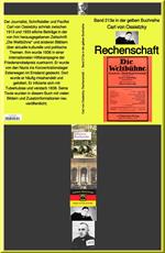 Rechenschaft – Band 213e in der gelben Buchreihe – bei Jürgen Ruszkowski