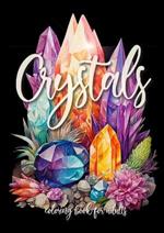 Crystals Coloring Book for Adults: Street Art Graffiti Coloring Book for Adults Street Art Coloring Book for teenagers grayscale Street Art Coloring Book A4 60P
