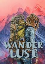 Wanderlust Coloring Book for Adults: Trekking Coloring Book Grayscale outdoor Hiker Hiking coloring Book grayscale landscapes