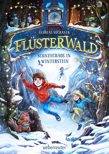 Flüsterwald - Schneechaos in Winterstein (kostenlose Kurzgeschichte) - Andreas Suchanek,Timo Grubing - ebook