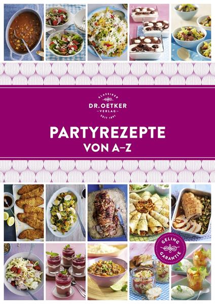 Partyrezepte von A–Z