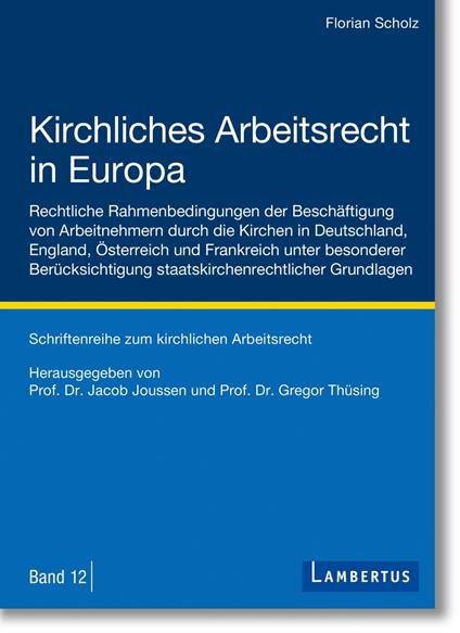 Kirchliches Arbeitsrecht in Europa