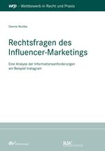 Rechtsfragen des Influencer-Marketings