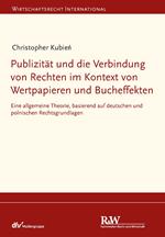 Publizität und die Verbindung von Rechten im Kontext von Wertpapieren und Bucheffekten