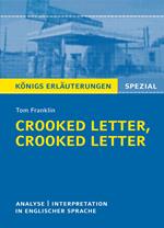 Crooked Letter, Crooked Letter von Tom Franklin. Königs Erläuterungen Spezial.