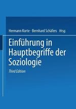 Einf?hrung in Hauptbegriffe der Soziologie