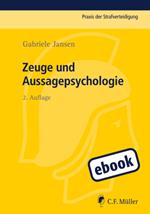 Zeuge und Aussagepsychologie