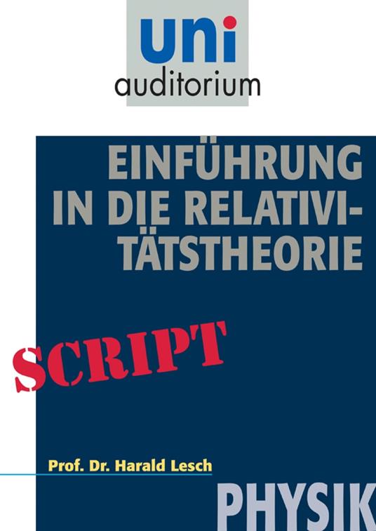 Einführung in die Relativitätstheorie