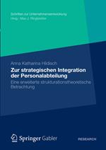 Zur strategischen Integration der Personalabteilung