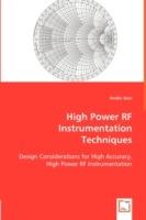 High Power RF Instrumentation Techniques