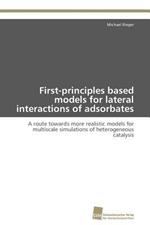 First-principles based models for lateral interactions of adsorbates