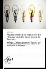 Management de L Ingenierie de L Innovation Des Entreprises de Services