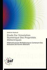 Etude Par Simulation Numerique Des Proprietes Dielectriques