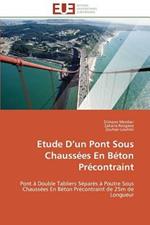 Etude D Un Pont Sous Chauss es En B ton Pr contraint