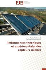 Performances Th oriques Et Exp rimentales Des Capteurs Solaires