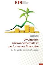 Divulgation Environnementale Et Performance Financi re