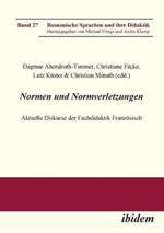 Normen und Normverletzungen. Aktuelle Diskurse der Fachdidaktik Franz sisch.