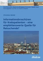 Informationsbroschüren für Krebspatienten