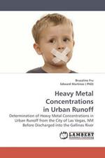 Heavy Metal Concentrations in Urban Runoff