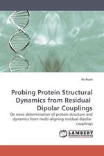 Probing Protein Structural Dynamics from Residual Dipolar Couplings