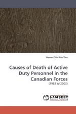 Causes of Death of Active Duty Personnel in the Canadian Forces