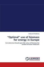 Optimal use of biomass for energy in Europe