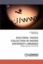 Doctoral Theses Collection in Indian University Libraries