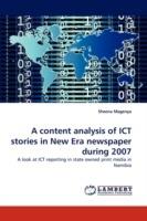 A content analysis of ICT stories in New Era newspaper during 2007