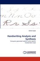 Handwriting Analysis and Synthesis