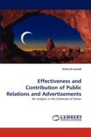 Effectiveness and Contribution of Public Relations and Advertisements