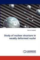 Study of nuclear structure in weakly deformed nuclei